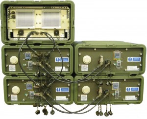 Rugged case mounted UPS